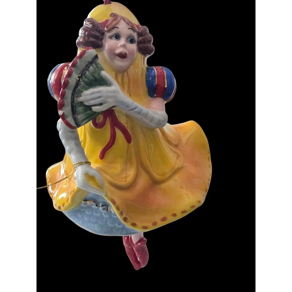 Vanmark Belle of the‎ Ball Christmas Tree Ornament Lazy Wizard Blue Sky Charmers